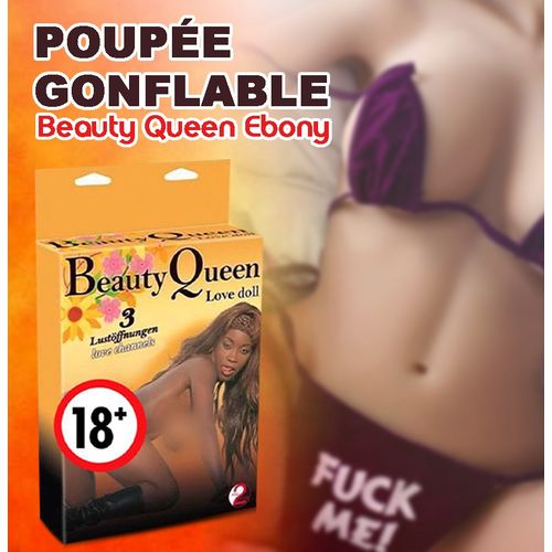 SEXTOYS Poupée Gonflable Beauty Queen Ebony - Prix pas cher