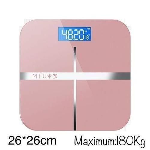 product_image_name-Generic-Échelle De Salle De Bain Numérique, écran LCD, Balance électronique Intelligente-3