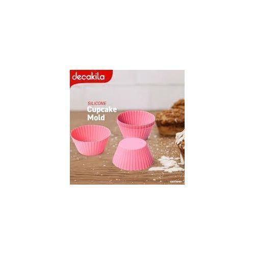 DECAKILA Moule pour cupcakes en silicone 8*4*3.5 Cm-6G/PCS KMTT075Y - image 2