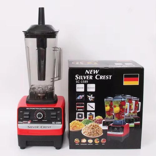 SILVER CREST Blender Professionnel 4500W – Mixeur Multifonction - Rouge / Noir - image 2