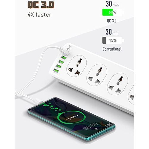 product_image_name-Ola-Multiprise Parasurtenseur – 10 Prises + 5 USB + Type-C -Blanc-4