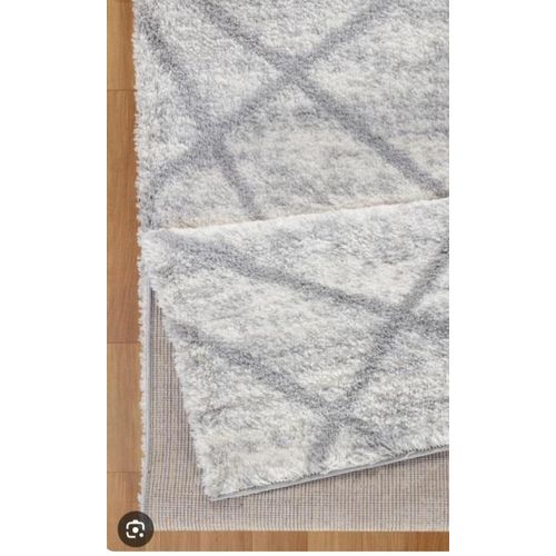 product_image_name-Generic-Tapis de salon poillu longue douce 152x213 Gris blanc -1
