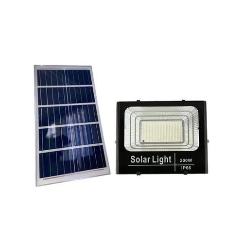 Generic Lampe solaire avec panneau solaire 200W/Noir