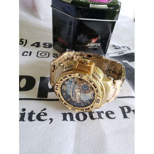 Joefox Montre Dual Chrono Analogique Et Numérique - image 2