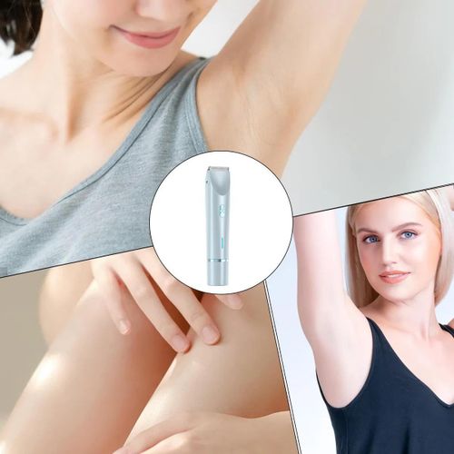 product_image_name-Generic-Rasoir électrique étanche, tondeuse intime double tête 2-en-1, tondeuse bikini - bleu-5