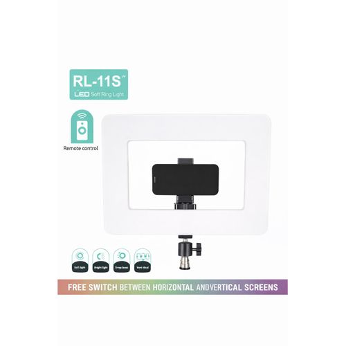 product_image_name-Generic-Lampe LED Soft Ring Light RL-11S – Éclairage pour Vidéo et Photo-1