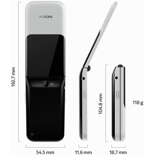Generic Nokia 2720 Flip- Téléphone à Clapet - 2puces- Gsm - image 3