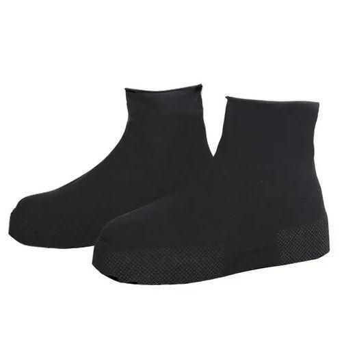 Generic 2 Paires De Couvre-chaussures Imperméables En Silicone Unisexe - image 6