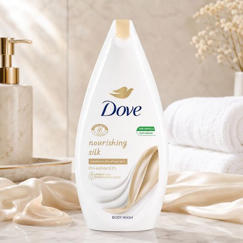 Dove Silk Glow Body Wash 500ml