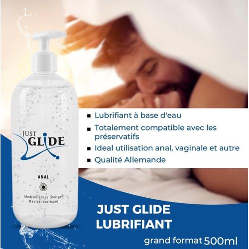 product_image_name-SEXTOYS-Lubrifiant Anal Just Glide - 500 ML vaginal-1