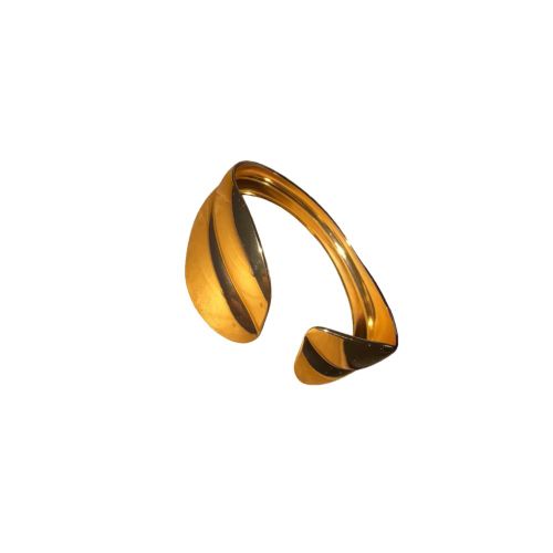 Fashion Bracelet ajouré en forme de feuille - image 6