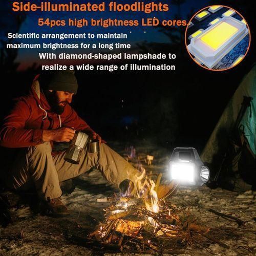 product_image_name-Generic-Lampe Torche Solaire Ultra-Puissante – Searchlight LED 2 Modes (Lointain/Proche) – Power Bank, Batterie Haute Endurance, Recharge Solaire & USB-7