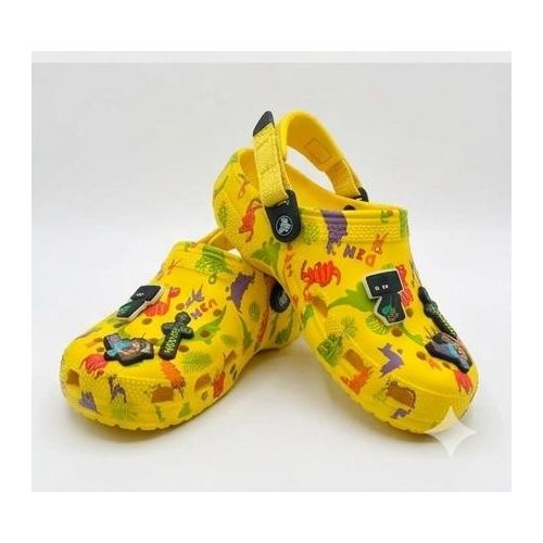 product_image_name-Crocs-Classic Clog chaussure pour enfants  Tendance Mixte Babouche crocs- jaune-1