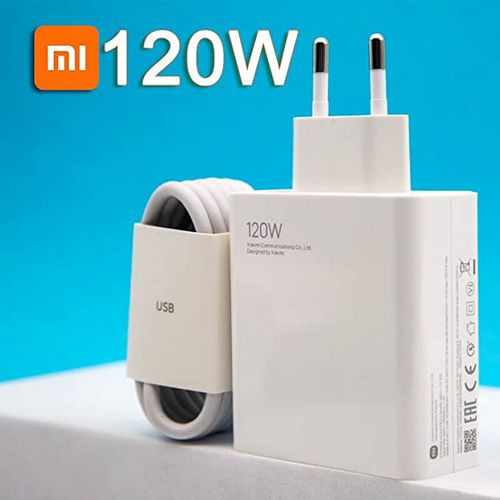 Chargeur Xiaomi 120W Type C Charge Rapide