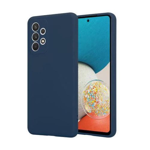 Generic Coque En Silicone Compatible Pour Samsung Galaxy A53 Avec Antichoc - BLEU