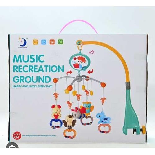 Generic Support mobile musical pour lit de bébé avec musique et lumière - image 3