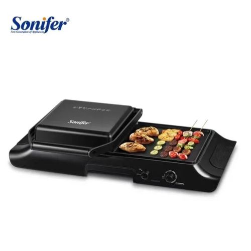 product_image_name-Generic-Barbecue électrique multifonction à double plaque, sans fumée, pour une utilisation intérieure-1