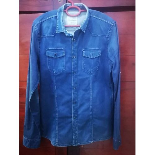 Chemise jeans pour homme best sale