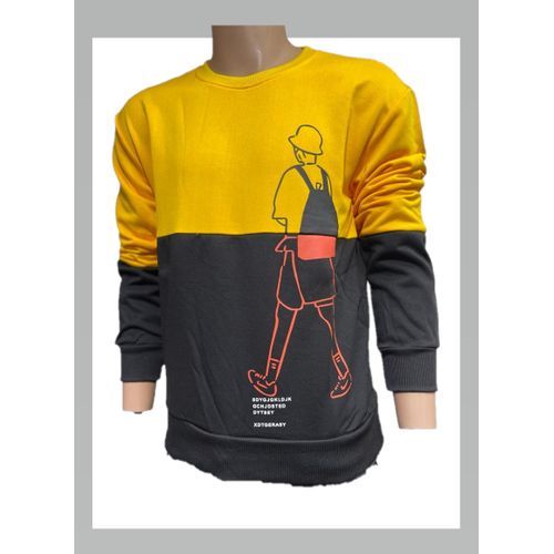 Pull noir et jaune homme store