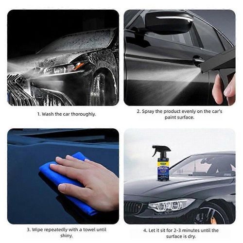 product_image_name-Generic-Spray de Céramique Voiture 120ml, Hydrofuge, Lustre, Anti-Rayures et Protection Longue Durée-5
