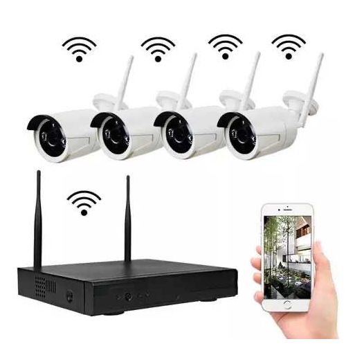 product_image_name-Generic-HD NVR KIT 4 CAMÉRAS VIDÉOSURVEILLANCE WIFI (SANS FIL) + ENREGISTREUR-3