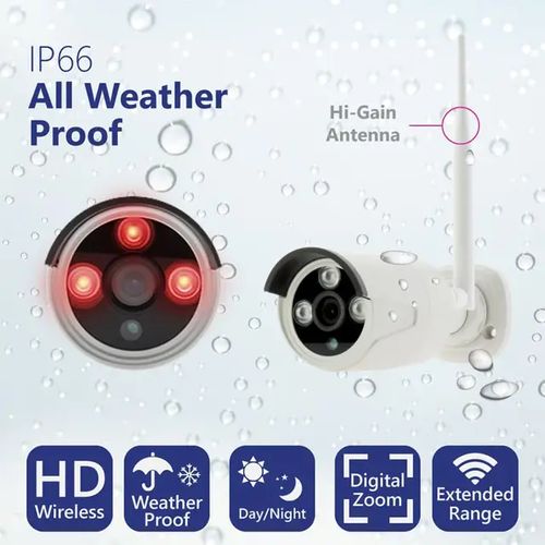 product_image_name-Generic-HD NVR KIT 4 CAMÉRAS VIDÉOSURVEILLANCE WIFI (SANS FIL) + ENREGISTREUR-4