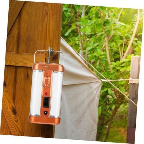 Generic Mini Lampe De Camping Solaire 2 Mode, Lampe De Poche Polyvalente Rechargeable... - image 3