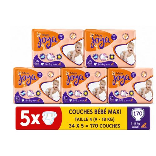 Joya Colis De 5 Couches Taille 4 Maxi  - 170 Pcs - image 2