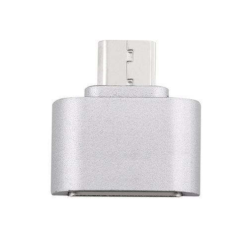 product_image_name-Generic-Lot De 2 Adaptateurs USB-OTG Type Classique - Compatible Tablettes Et Smartphones Android - Argent-2