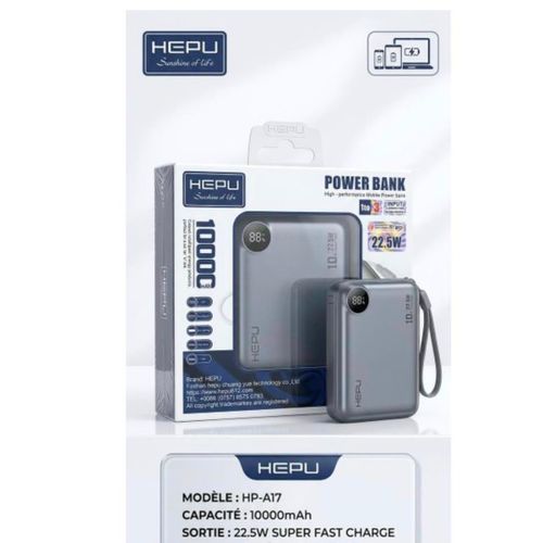 Generic POWER BANK HEPU 10 000 mAh – HP-A17