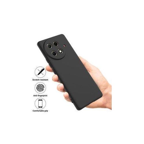 Generic Coque Silicone Compatible Pour Tecno Camon 30 S  - NOIR