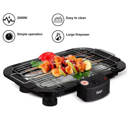 product_image_name-Bien- Grill Électrique Multifonction de Table – Barbecue Intérieur pour Viandes, Poissons-5