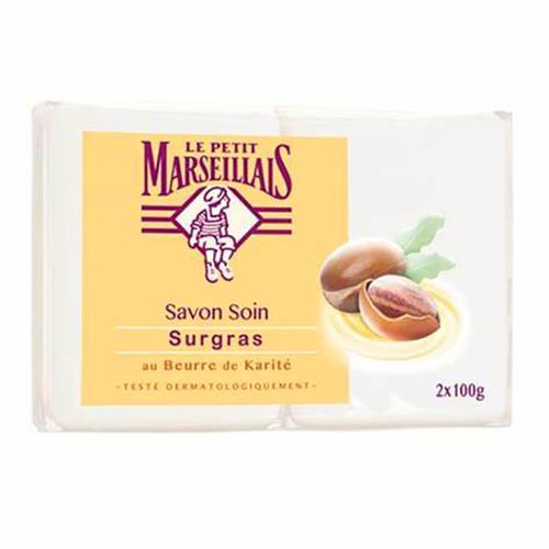 product_image_name-Le Petit Marseillais-Savon Beurre De Karite 100gx2-1