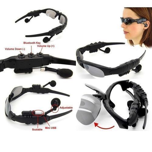 Sunglasses mp3 player bluetooth headset 2025