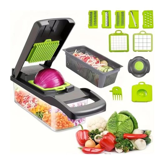 product_image_name-Generic-Lot de 16 coupe-légumes multifonctions de qualité alimentaire-1