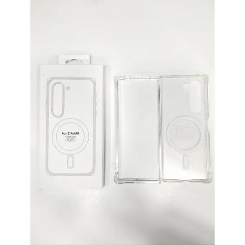 Generic Coque MagSafe Compatible Pour Samsung Galaxy Z Fold 6 5G - Transparent - image 2