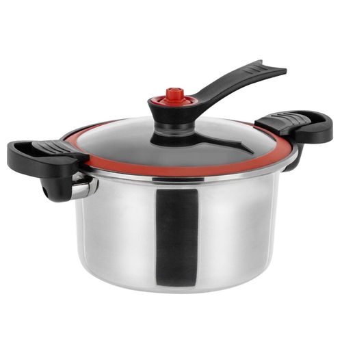 product_image_name-Generic-Cocotte basse pression en acier inoxydable de 3L, marmite à soupe multifonctionnelle à deux poignées-8