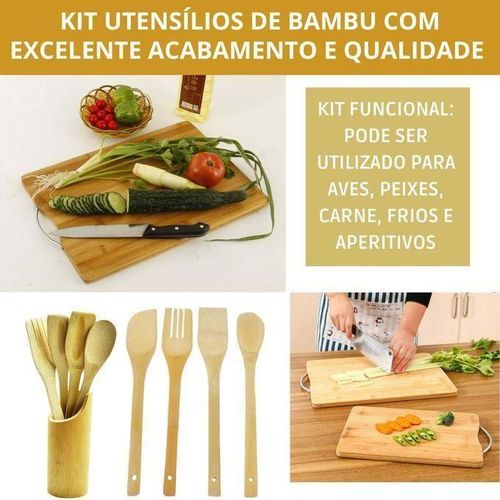 product_image_name-Generic-Chic Spatule En Bois + Bois De Cuisine-7