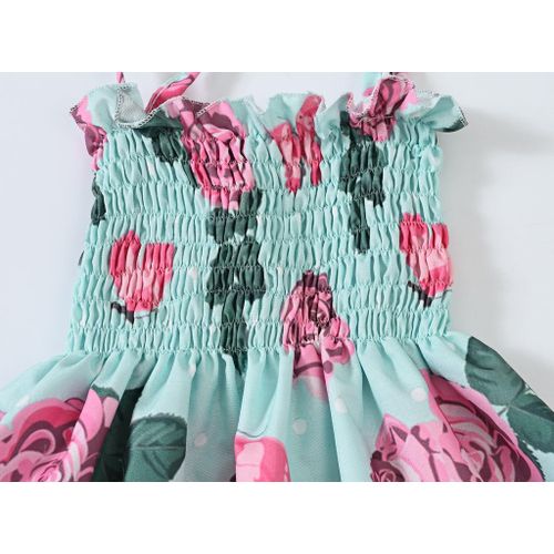 JOMAKE Robe à bretelles pour filles de 1 à 7 ans - image 3