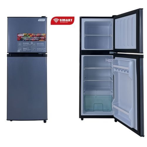 product_image_name-SMART TECHNOLOGY-Réfrigérateur 2 Portes DFRST Smart 95L (STR-150F)- Gris - Garantie 12 Mois - Argent-1