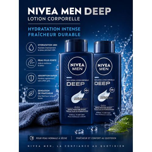 Generic 1 Lait Corporel Hydratant Intense 48H – 400 ml