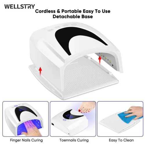 product_image_name-Generic-Lampe UV LED pour Ongles – Séchage Rapide avec Écran Digital-2