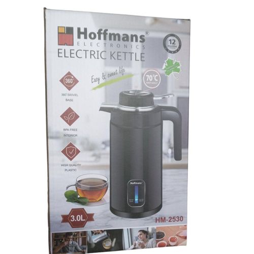 Generic Hoffman Bouilloire Electrique En Acier Inoxydable -3Litres - image 7