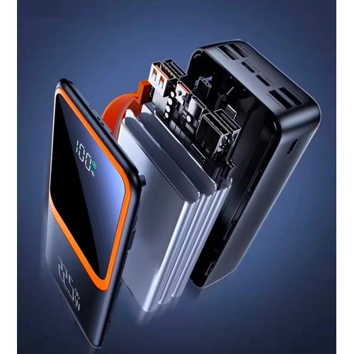 Generic Power Bank 30000mAh PB06 - Charge Rapide PD 22.5W - 2 Câble Type-C Et IPhone - image 7