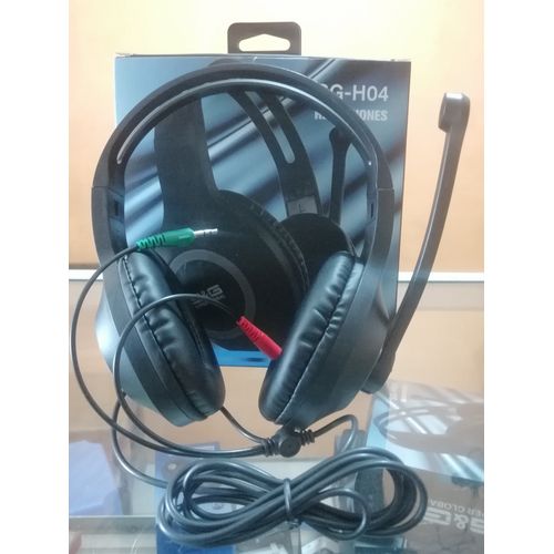 Casque audio filaire avec micro