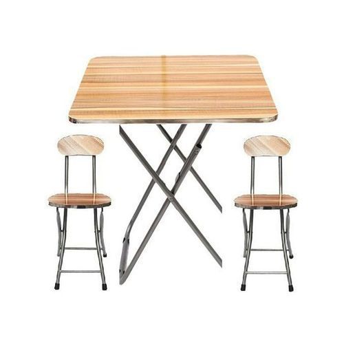 Generic Table Pliante + 2 Chaises