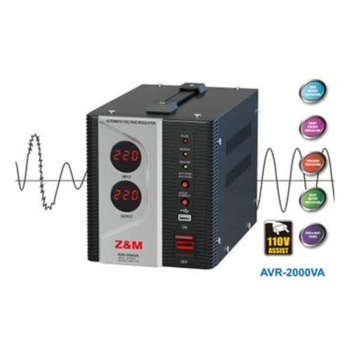 Generic STABILISATEUR  REGULATEUR DE TENTION 2000 VA Z&M
