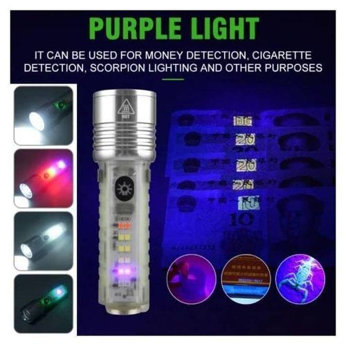 product_image_name-Generic-Lampe de poche LED 3LED fluorescente Camping rechargeable-3