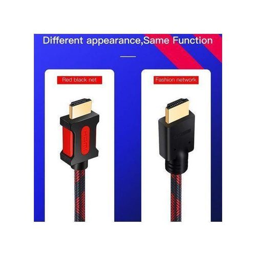 Generic Câble - HDMI - HD - Haute Vitesse / Ethernet - V1.4 4K 3D - 5 M - Noir - image 7