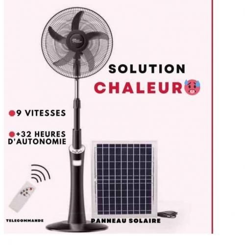 product_image_name-Generic-Ventilateurs Rechargeable à Energie Solaire Ou Courant Sans Panneau Solaire-1